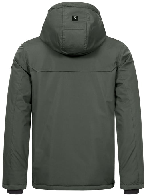 Chaqueta de invierno para hombre Alessandro Salvarini AS-332 con forro de borreguito y capucha - Image 4