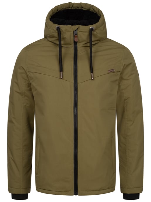 Chaqueta de invierno para hombre Alessandro Salvarini AS-331 con forro de borreguito y capucha - Image 2