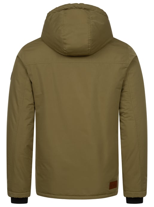 Chaqueta de invierno para hombre Alessandro Salvarini AS-331 con forro de borreguito y capucha - Image 4