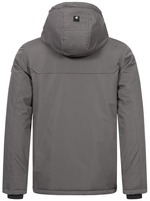 Chaqueta de invierno para hombre Alessandro Salvarini AS-332 con forro de borreguito y capucha - Image 4
