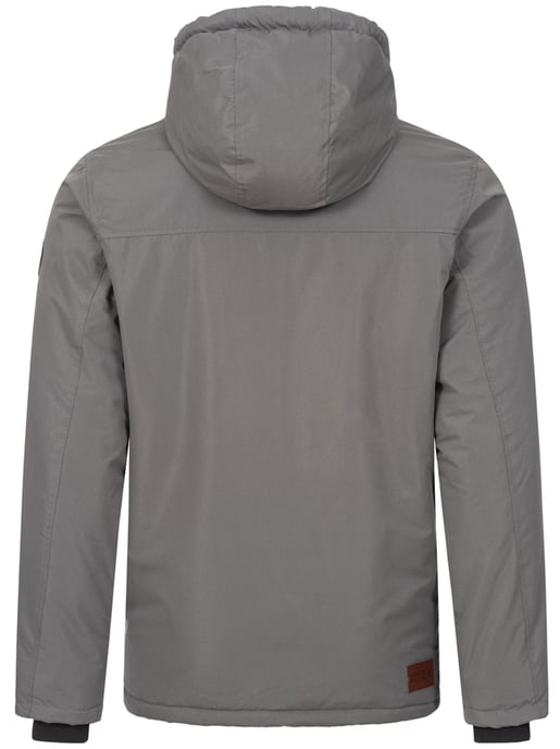 Chaqueta de invierno para hombre Alessandro Salvarini AS-331 con forro de borreguito y capucha - Image 4