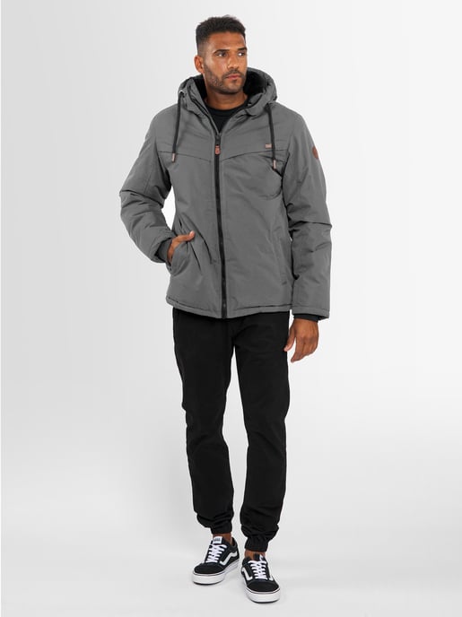 Chaqueta de invierno para hombre Alessandro Salvarini AS-331 con forro de borreguito y capucha - Image 6