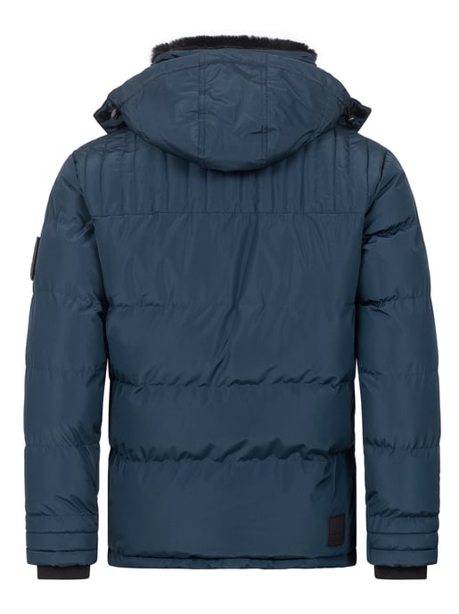 Chaqueta de invierno para hombre Alessandro Salvarini AS-326 con forro de borreguito y capucha extraíble - Image 5