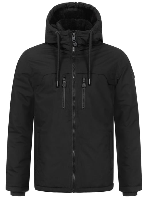Chaqueta de invierno para hombre Alessandro Salvarini AS-332 con forro de borreguito y capucha - Image 2