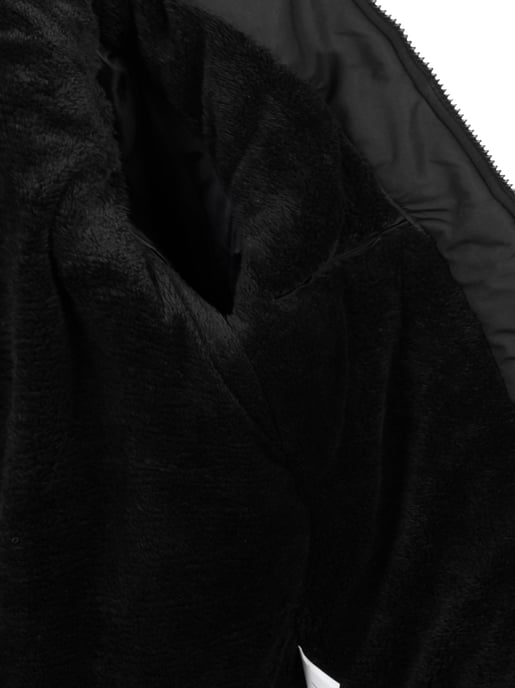 Chaqueta de invierno para hombre Alessandro Salvarini AS-332 con forro de borreguito y capucha - Image 5