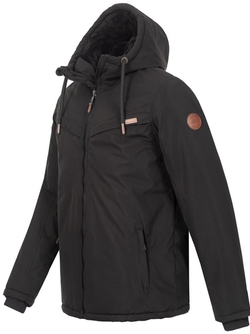 Chaqueta de invierno para hombre Alessandro Salvarini AS-331 con forro de borreguito y capucha - Image 3