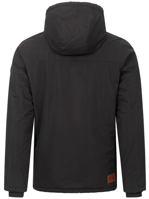 Chaqueta de invierno para hombre Alessandro Salvarini AS-331 con forro de borreguito y capucha - Image 4
