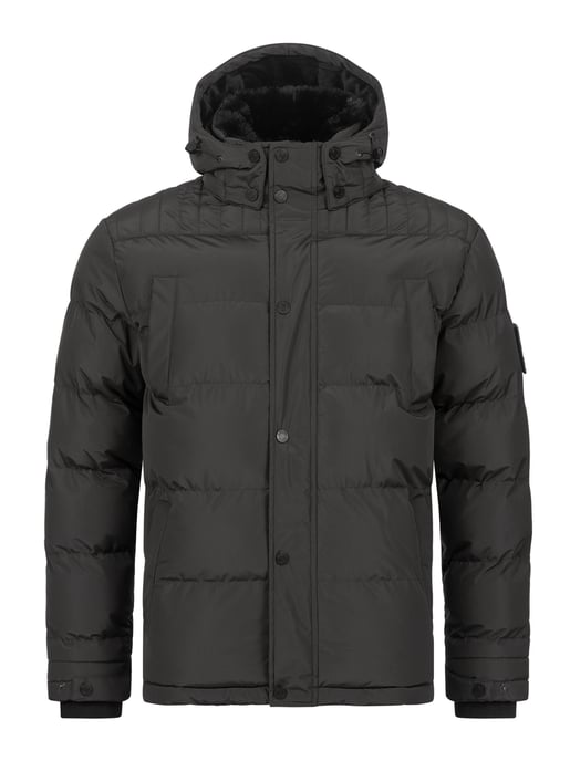 Chaqueta de invierno para hombre Alessandro Salvarini AS-326 con forro de borreguito y capucha extraíble - Image 3