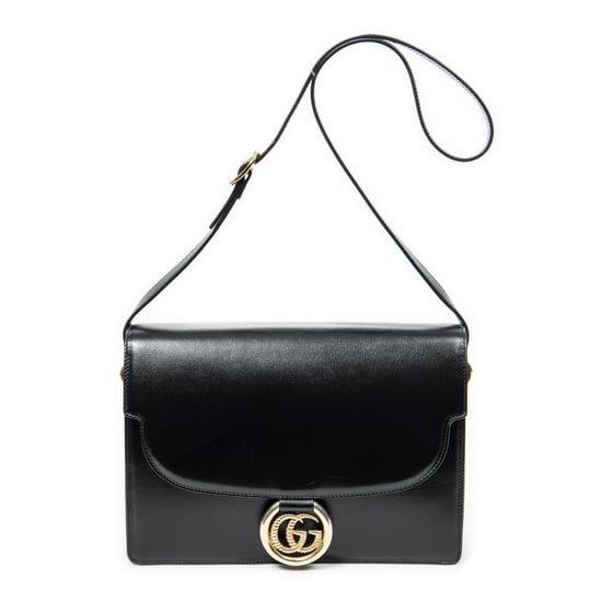 Gucci Medium Torchon GG Ring Bag en Negro Piel de becerro - Image 1