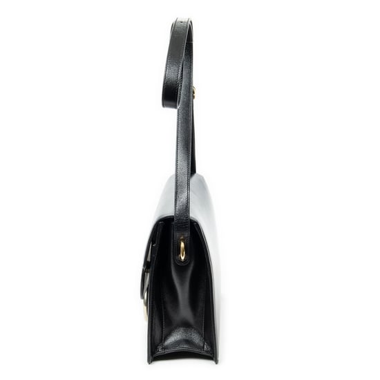 Gucci Medium Torchon GG Ring Bag en Negro Piel de becerro - Image 3