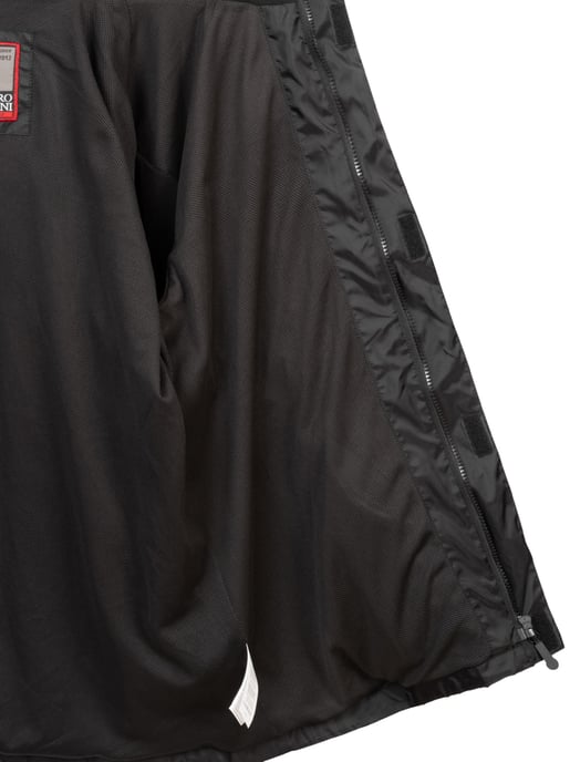 Chaqueta impermeable para hombre A. Salvarini AS-323 ligera con capucha - Image 5
