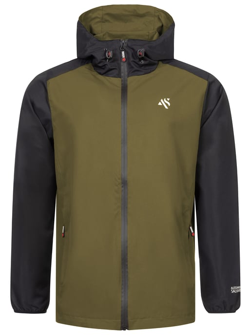 Chaqueta impermeable para hombre A. Salvarini AS-322 ligera y repelente al agua - Image 2