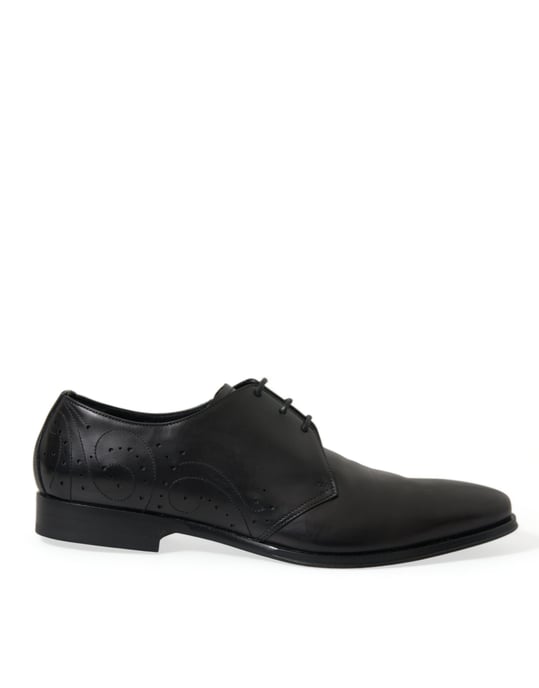 Zapatos Derby de Cuero Estilo Brogue - Image 1