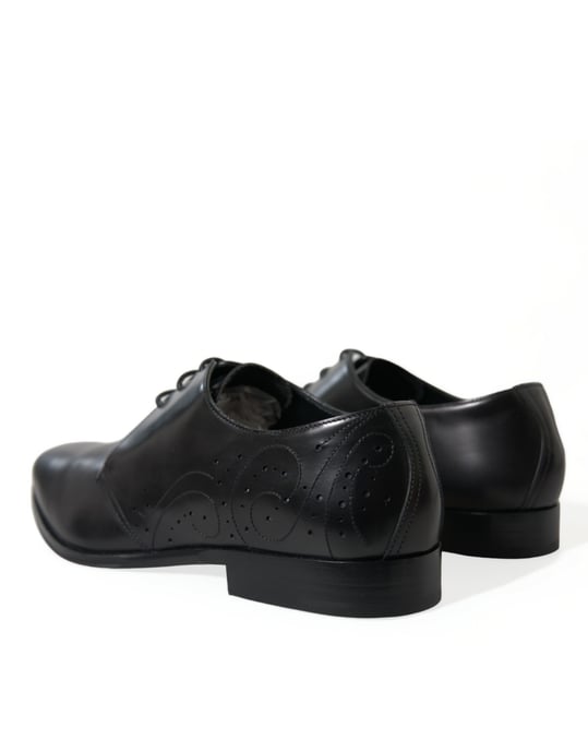 Zapatos Derby de Cuero Estilo Brogue - Image 4