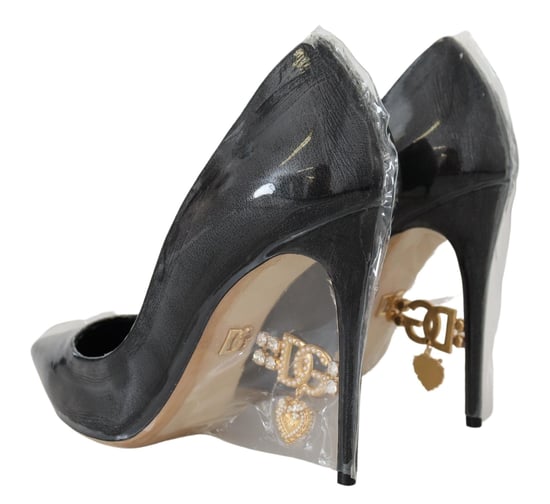 Tacones Dolce Gabbana de Cuero Negro - Image 3