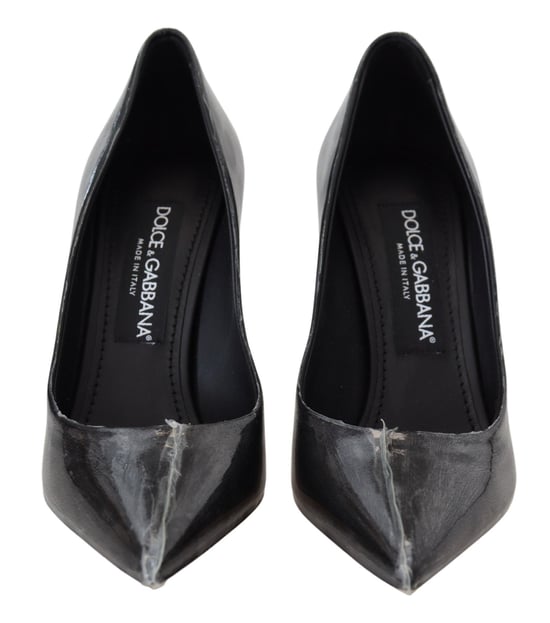 Tacones Dolce Gabbana de Cuero Negro - Image 6