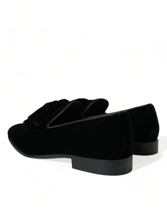 Mocasines de Terciopelo con Detalle de Lazo - Image 4