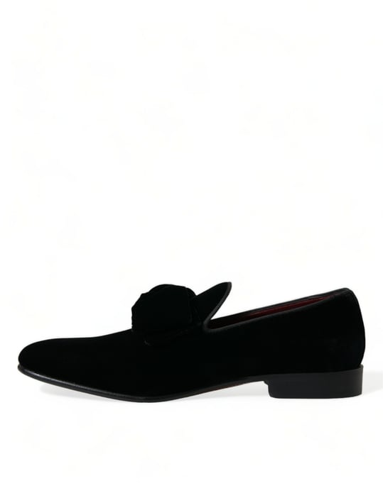 Mocasines de Terciopelo con Detalle de Lazo - Image 5