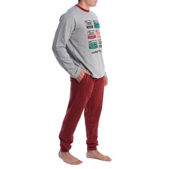 Pijama Hombre Invierno Afelpado de Algodón KLP6 - Image 3