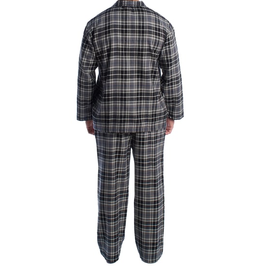 Pijama Hombre Algodón con Camisa Manga Larga KLP7 - Image 4