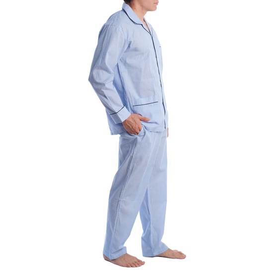 Pijama Hombre Popelín de Algodón KLP5 - Image 3