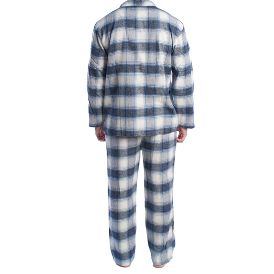 Pijama Hombre Algodón con Camisa Manga Larga KLP7 - Image 4