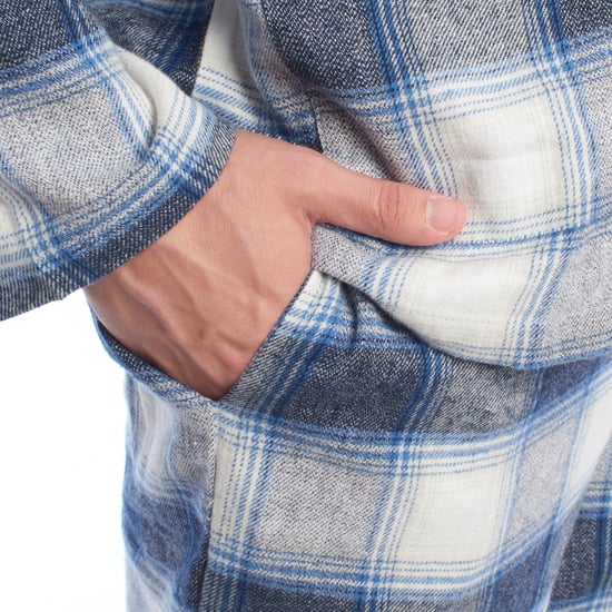Pijama Hombre Algodón con Camisa Manga Larga KLP7 - Image 5