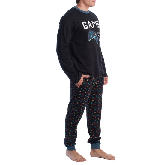 Pijama Hombre Algodón de Manga Larga KLP4 - Image 4