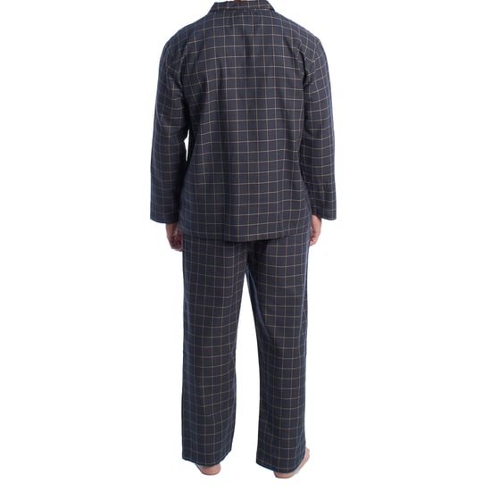 Pijama Hombre Algodón con Camisa Manga Larga KLP7 - Image 4