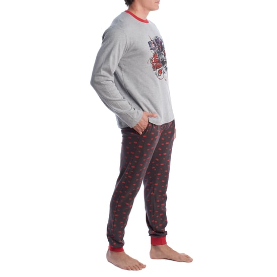 Pijama Hombre Algodón de Manga Larga KLP4 - Image 3