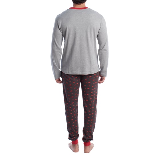 Pijama Hombre Algodón de Manga Larga KLP4 - Image 4