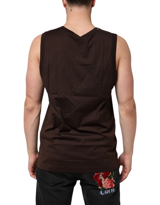 Camiseta sin mangas de cuello redondo - Image 4