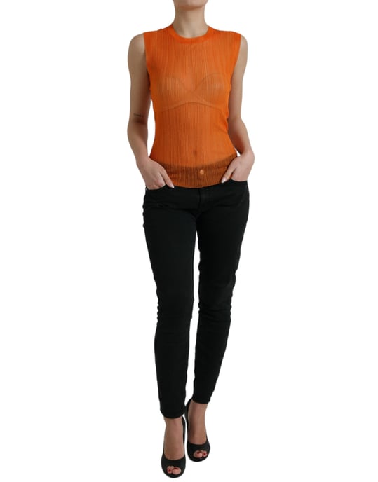 Top de tirantes pliegues Tsh84801 - Image 3
