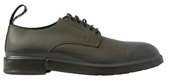 Zapatos Derby Sin Cordones Verde Militar - Image 5