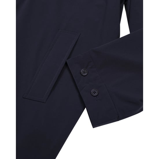 Gabardina Aquascutum Active Stretch Caban, Chaqueta Azul Marino - Image 4