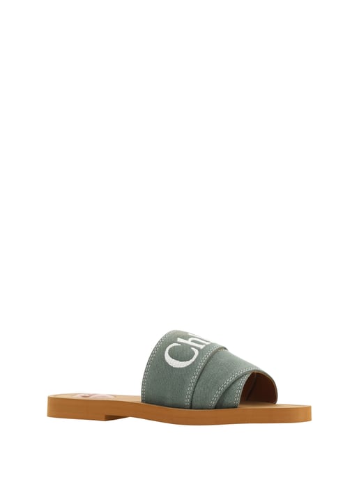 Sandalias Planas de Lona Casual Woody - Image 2