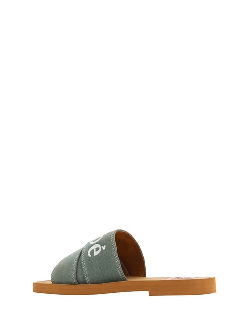 Sandalias Planas de Lona Casual Woody - Image 3