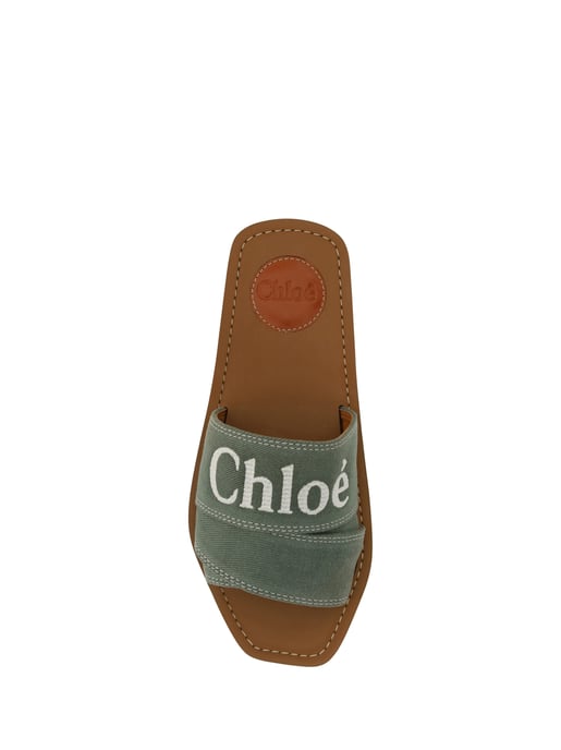 Sandalias Planas de Lona Casual Woody - Image 4