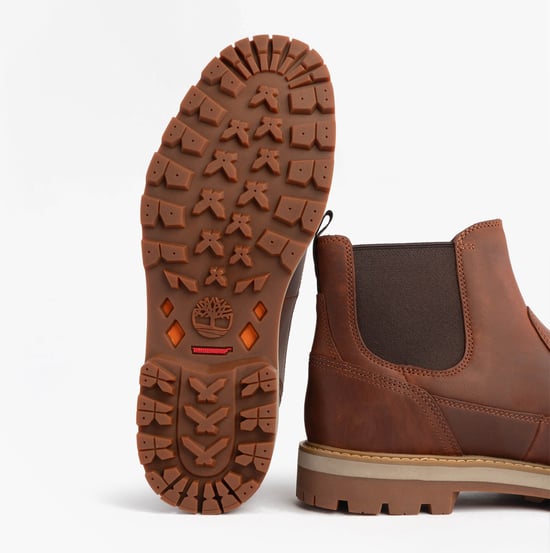 Botas Chelsea Mid para hombres Timberland Britton Road en color óxido - Image 2
