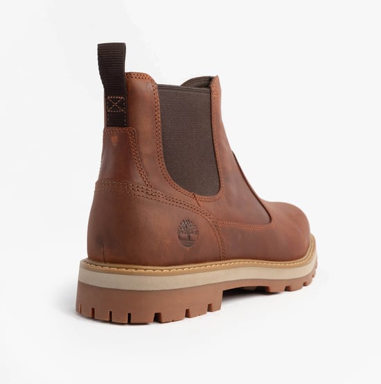 Botas Chelsea Mid para hombres Timberland Britton Road en color óxido - Image 4