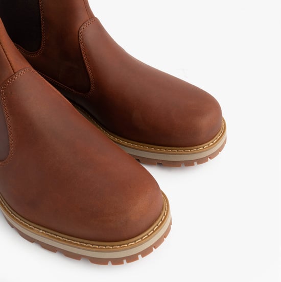 Botas Chelsea Mid para hombres Timberland Britton Road en color óxido - Image 5