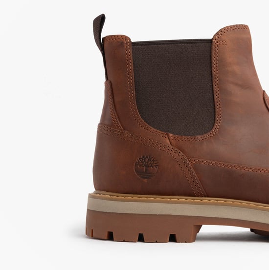 Botas Chelsea Mid para hombres Timberland Britton Road en color óxido - Image 6