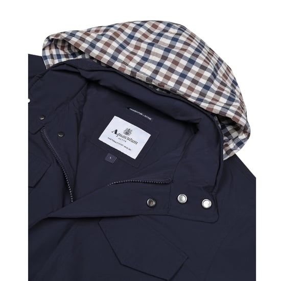 Chaqueta Aquascutum Active Stretch M-65 Azul Marino - Image 4