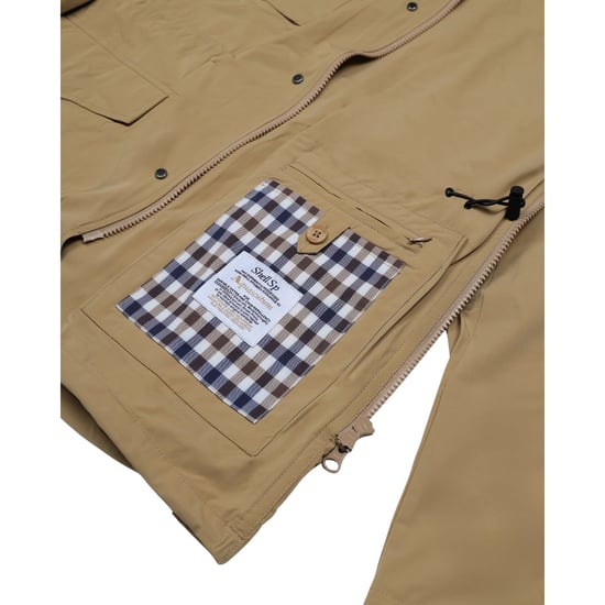 Chaqueta Aquascutum Active Stretch M-65 Color Caqui Y Beige - Image 6