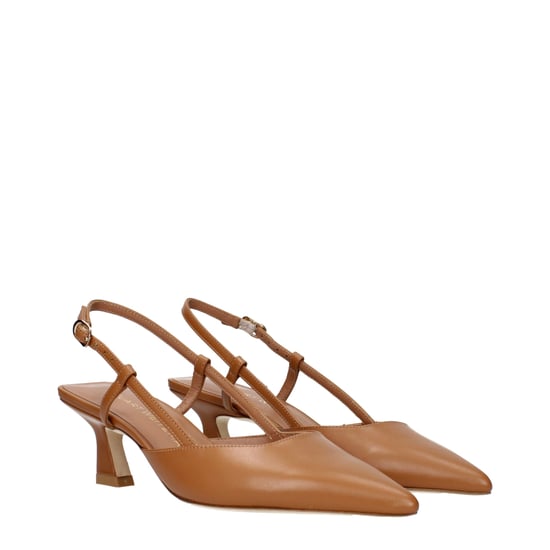 Zapatos de tacón con punta afilada y tira trasera - Image 2
