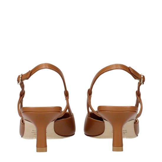 Zapatos de tacón con punta afilada y tira trasera - Image 5