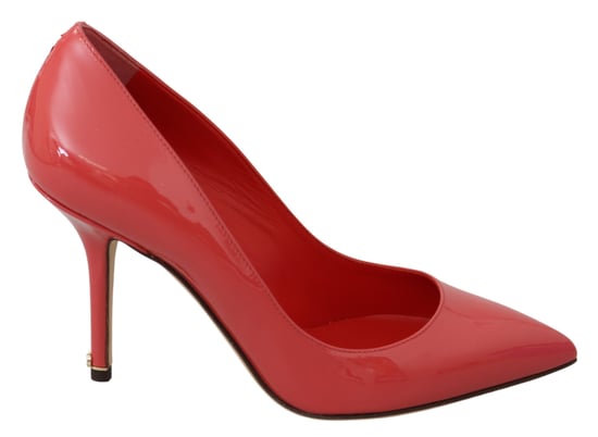Zapatos de Tacón de Piel Patente con Punta Afinada - Image 1