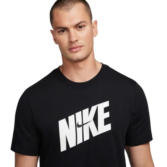 Camiseta Negra Nike Dri-fit Con Logotipo Llamativo - Image 3