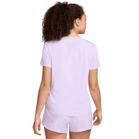 Camiseta De Running Nike One Swoosh Dri-fit Morada - Image 2