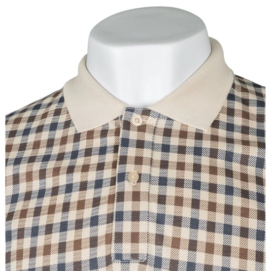 Polo Básico Beige Icónico Aquascutum Active - Image 3